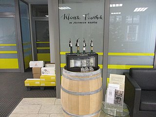 Vinothek in der Tourist Information