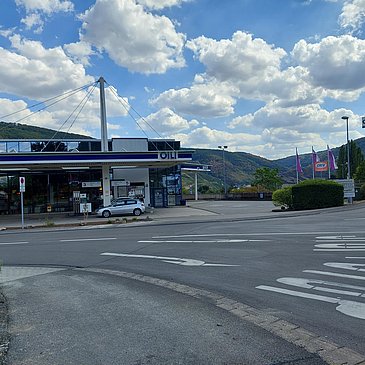 Oil Tankstelle Kues