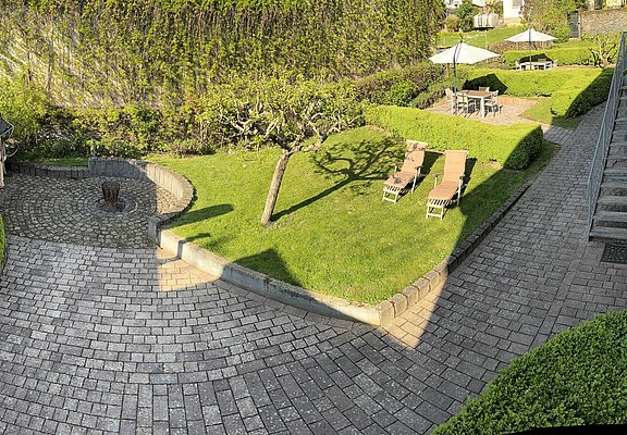 Gartenplatz  Panoramabild
