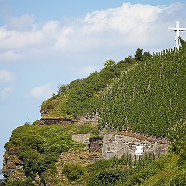 Großer Herrgott Wintrich - hoch über der Mosel