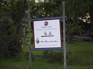 Straußwirtschaft an der Mosel