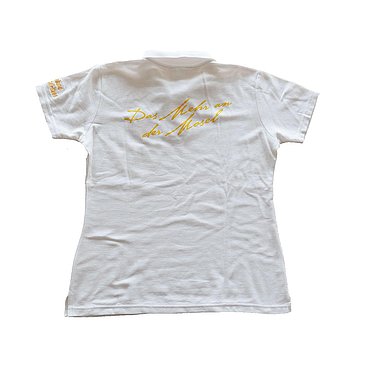 Poloshirt weiß Rückseite