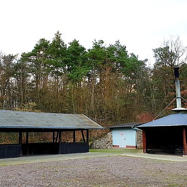 Schutzhütte im Ferienland