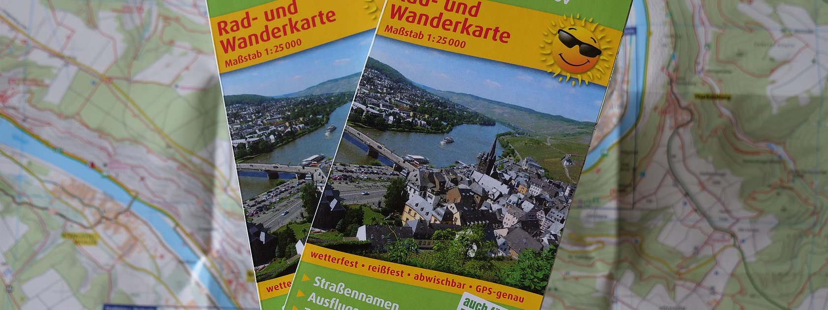 Rad- und Wanderkarte Mittelmosel