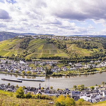 Mosel - Aussicht - Moselschleife - Zeller Land- Zell Mosel