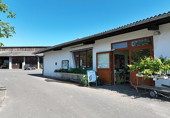 Außenansicht vom Hofladen