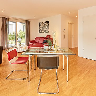 Ferienwohnung Fernweh_Essbereich