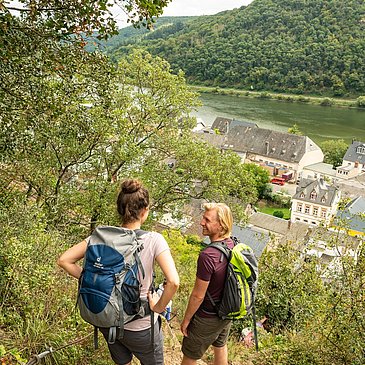 Abstieg vom Hatzenporter Laysteig