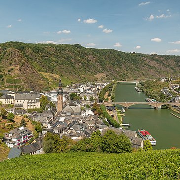 Blick von der Reichsburg Cochem