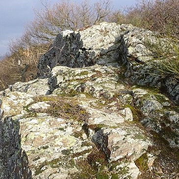 Felsformation an der Bresgenruh