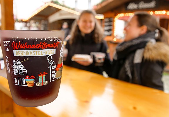 Stimmung auf dem Weihnachtsmarkt