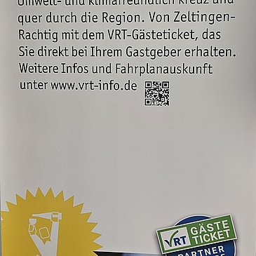 VRS Gästesticket völlig gratis