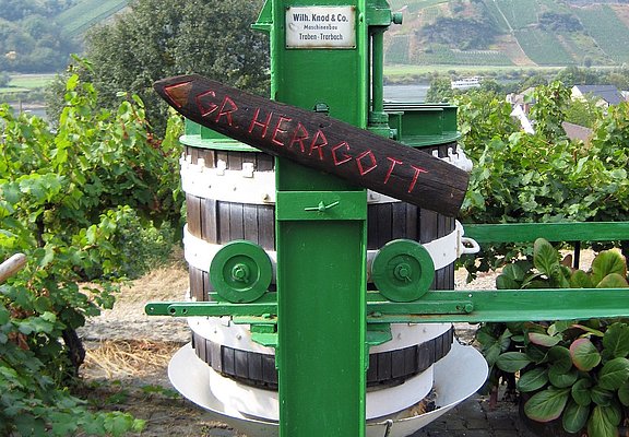 Wegweiser zum Großen Herrgott