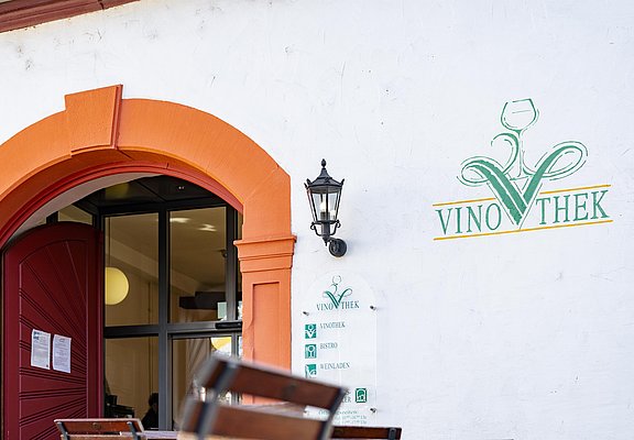 Vinothek Eingang