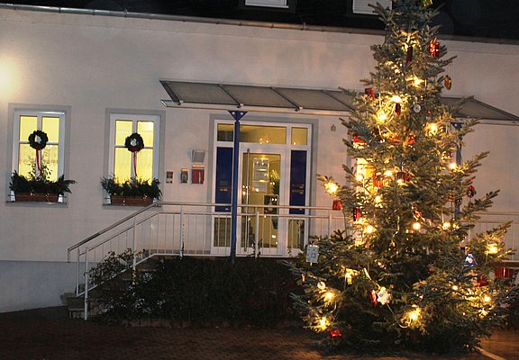 Weihnachstbaum in Brauneberg