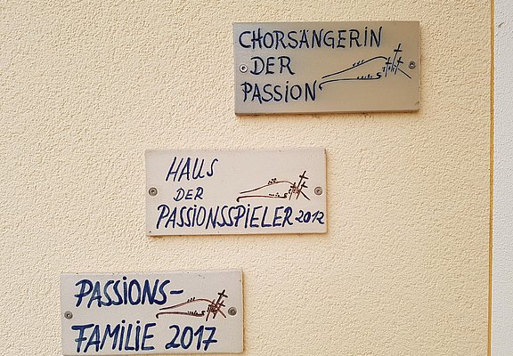 Aktiv bei den Passionsspielen Wintrich.