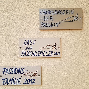 Aktiv bei den Passionsspielen Wintrich.