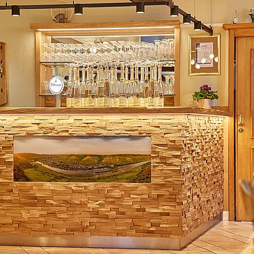 Theke im Restaurant Ehses