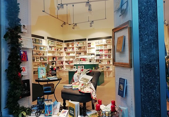 Buchhandlung Goertz Schaufenster