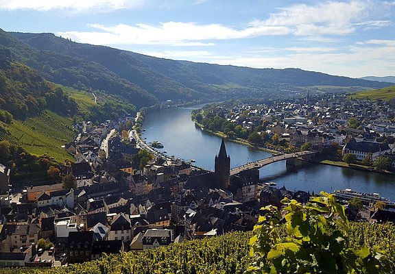 Blick auf Bernkastel