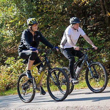 Der Eifel-Pilger-Radweg verläuft überwiegend auf gut befestigten Wegen.