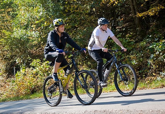 Der Eifel-Pilger-Radweg verläuft überwiegend auf gut befestigten Wegen.