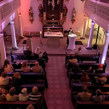 Lesung in der Heilig-Geist-Kirche