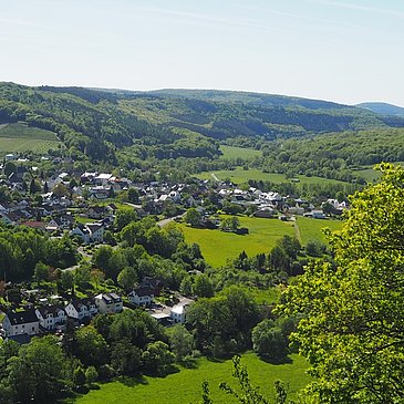 Ausblick auf Maring-Noviand