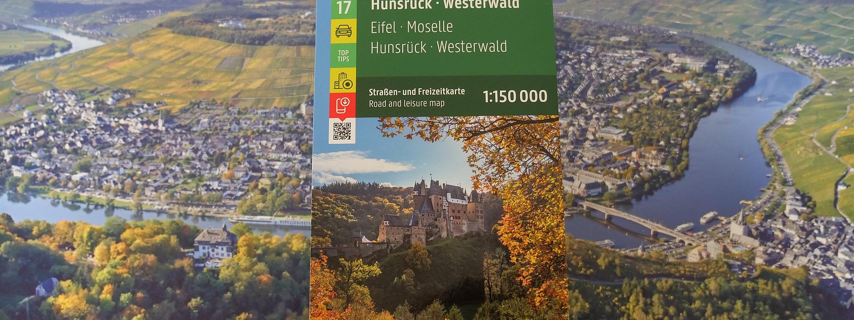 Straßen und Freizeitkarte