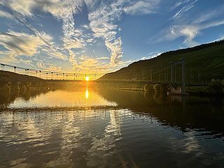 Schifffahrt am Abend