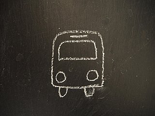 Bus-Parkplatz