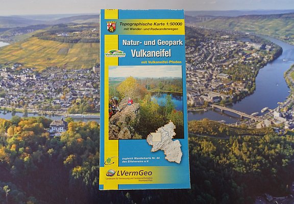 Topografische Karte Natur- und Geopark Vulkaneifel