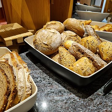 Frühstücksbuffet Moselhotel Weinhaus Simon