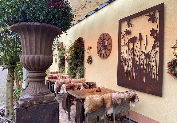 Außenberereich des Park Café Trattoria