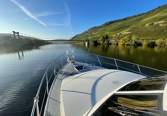 Yachting Tour auf der Mosel