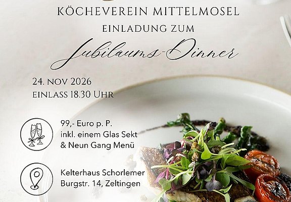 Jubiläums-Dinner