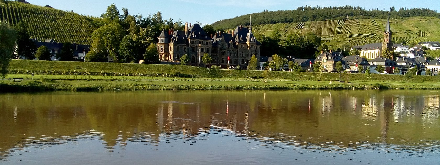 Startpunkt: Der Ort Lieser an der Mosel