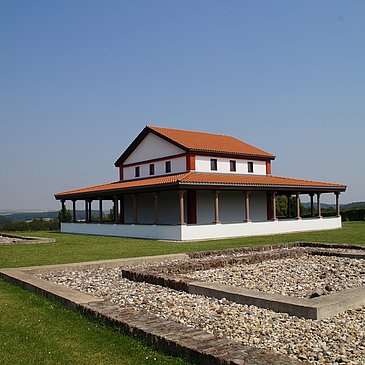 galloröm. Tempelanlage Martberg