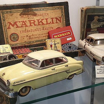 Museum Kloster Machern - frühere Spielzeugautos