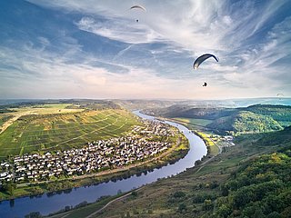 Gleitschirmfliegen