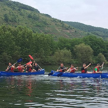 Kanufahrt 4, Quelle Mosel-Kanutours, Ernst