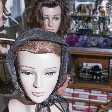 Grace Kelly im Mini-Friseur-Museum Bernkastel-Kues