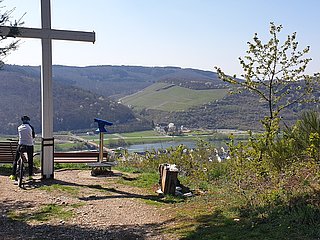 Aussichtspunkt oberhalb von Zeltingen-Rachtig