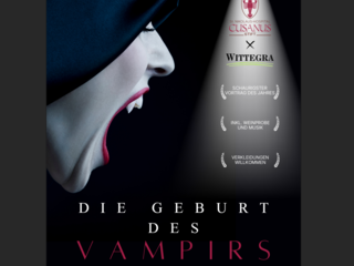 Plakat "Die Geburt des Vampirs"