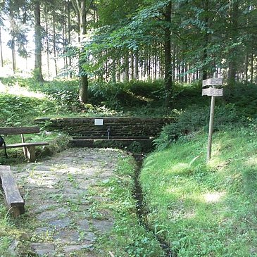 Wilhelmsbrunnen - schön zum Rasten