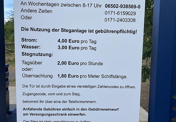 Infos, Nummern und Preise