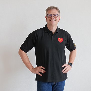 Poloshirt schwarz  Herren