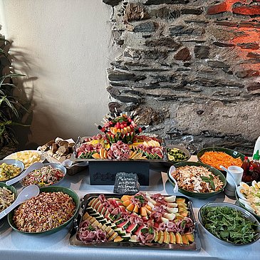 Genuss im Restaurant Burg Landshut