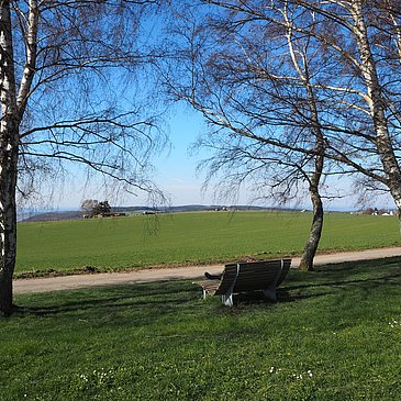 Ruhebank bei Longkamp