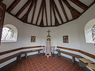 Innenraum Minheimer Pestkapelle